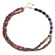 Fancy Tourmaline Silver Necklace (Riya)