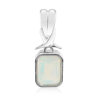 Welo Opal Silver Pendant