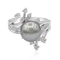 Tahitian Pearl Silver Ring (TPC)