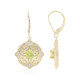 9K Sphene Gold Earrings