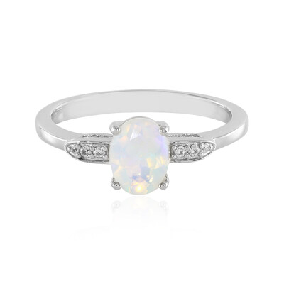 Welo Opal Silver Ring