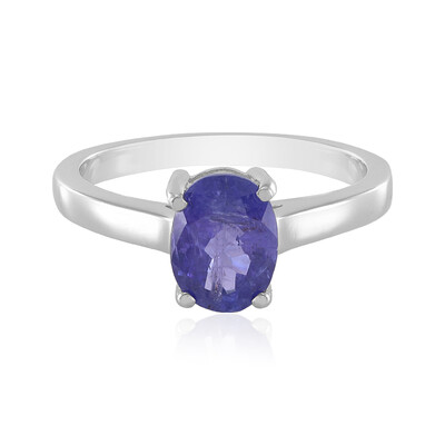 Tanzanite Silver Ring