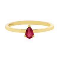 Madagascar Ruby Silver Ring