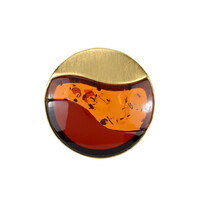 Baltic Amber Silver Pendant