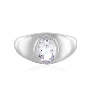 Blue Moon Quartz Silver Ring