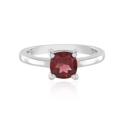 Mozambique Garnet Silver Ring