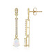 9K Welo Opal Gold Earrings (de Melo)