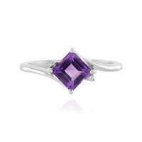 Uruguayan Amethyst Silver Ring