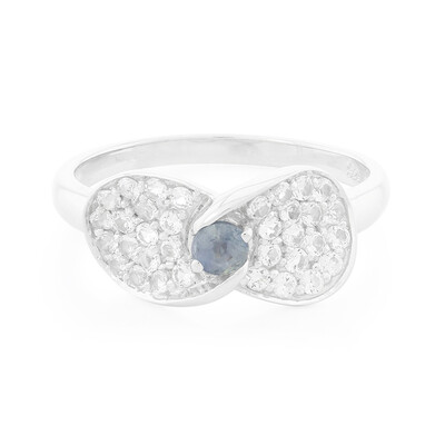 Tanzanian Sapphire Silver Ring