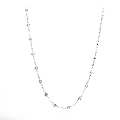 18K SI2 (H) Diamond Gold Necklace (CIRARI)