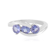 Tanzanite Silver Ring