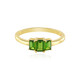 Russian Diopside Silver Ring