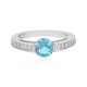 Swiss Blue Topaz Silver Ring