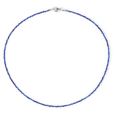 Lapis Lazuli Silver Necklace