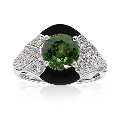 Demantoid Platinum Ring (CIRARI)