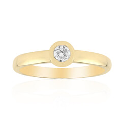 9K SI1 (G) Diamond Gold Ring