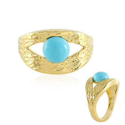 Sleeping Beauty Turquoise Silver Ring