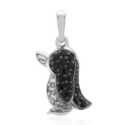 Black Onyx Silver Pendant