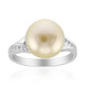 Kabira Golden South Sea Pearl Silver Ring (TPC)