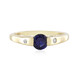 9K Madagascar Blue Sapphire Gold Ring