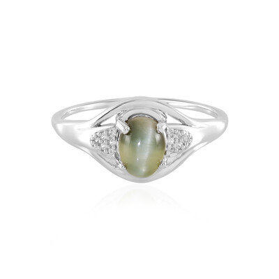 Cat's Eye Quartz Silver Ring