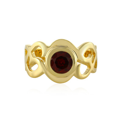 Mozambique Garnet Silver Ring