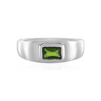 Russian Diopside Silver Ring