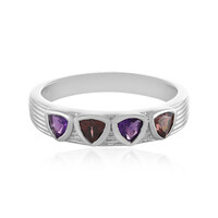 Uruguayan Amethyst Silver Ring (SAELOCANA)