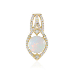 Welo Opal Silver Pendant (Adela Silber)