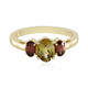 9K Unheated Yellow Tanzanite Gold Ring (Adela Gold)