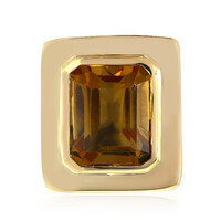 9K Citrine Gold Pendant (Adela Gold)