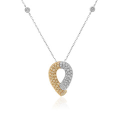 14K SI2 Yellow Diamond Gold Necklace (CIRARI)