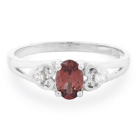 Malaya Garnet Silver Ring