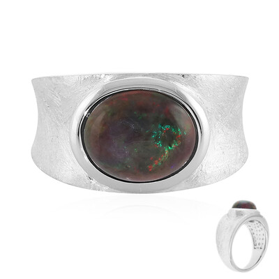 Mezezo Opal Silver Ring