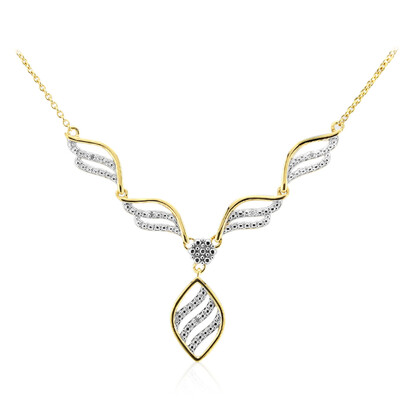 I3 (I) Diamond Silver Necklace