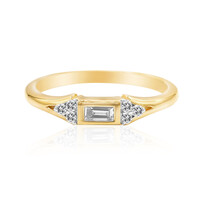 14K SI1 (G) Diamond Gold Ring