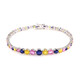 Madagascar Blue Sapphire Silver Bracelet