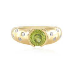 Sphene Silver Ring