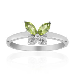 Peridot Silver Ring