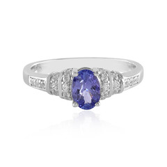 Tanzanite Silver Ring