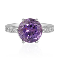 Amethyst Silver Ring