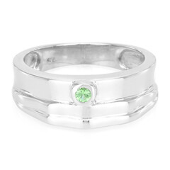 Tsavorite Silver Ring