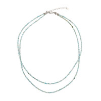 Larimar Silver Necklace