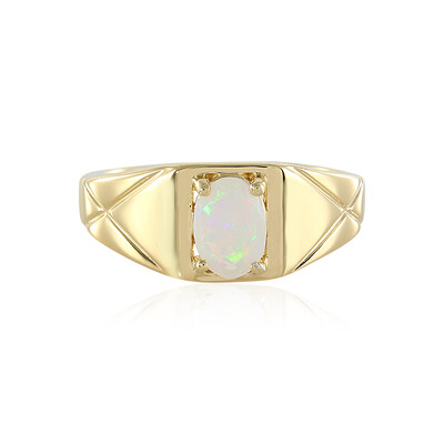 Welo Opal Silver Ring