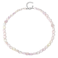 Brazilian Kunzite Silver Necklace