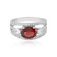 Mozambique Garnet Silver Ring