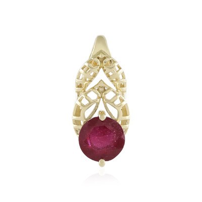 9K Madagascar Ruby Gold Pendant (Ornaments by de Melo)