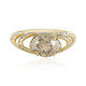 14K I2 Champagne Diamond Gold Ring (de Melo)