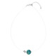 Blue Atacama Opal Necklace