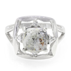 Astrophyllite Silver Ring